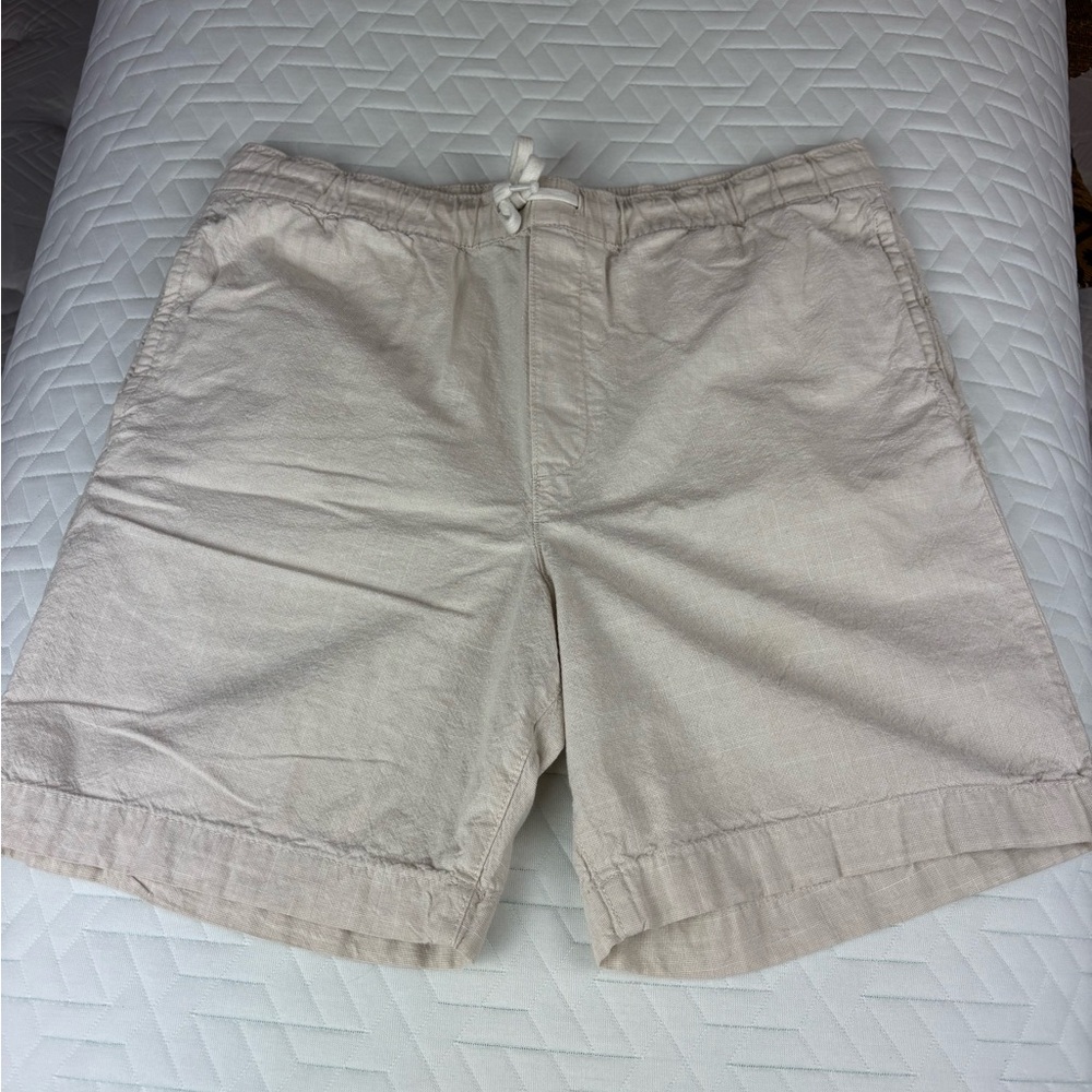 H&M Light Beige Drawstring Men's Shorts